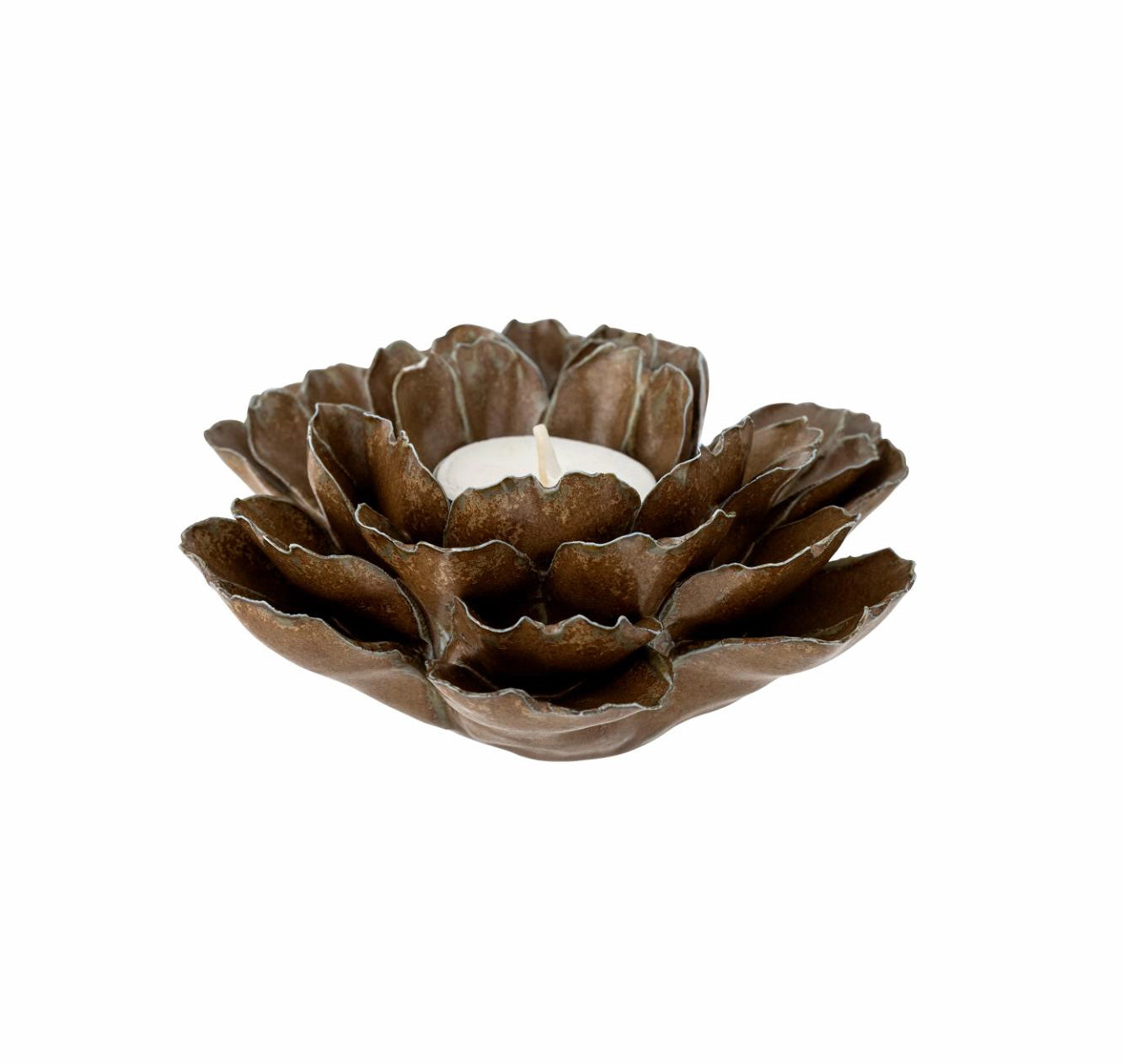 Irisa Stoneware Votive | Choc