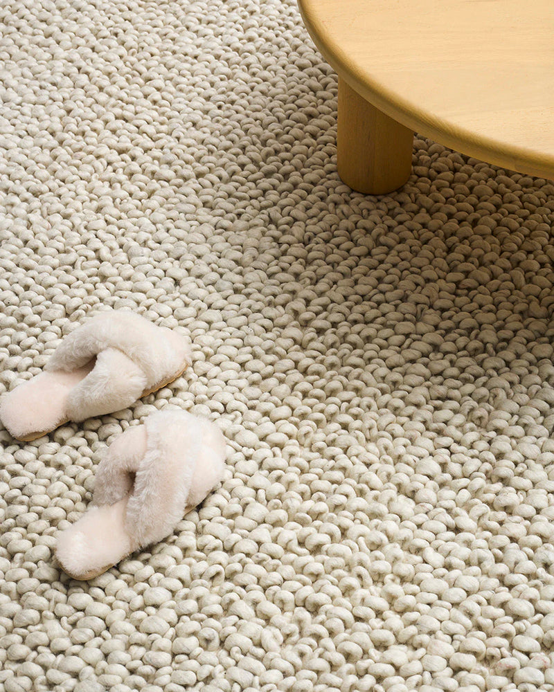 Mackenzie Floor Rug | White Straw