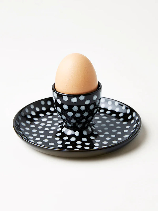 Chino Egg Cup | White Spot