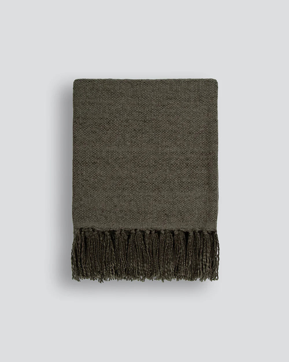 Richmond Throw | Dark Olive