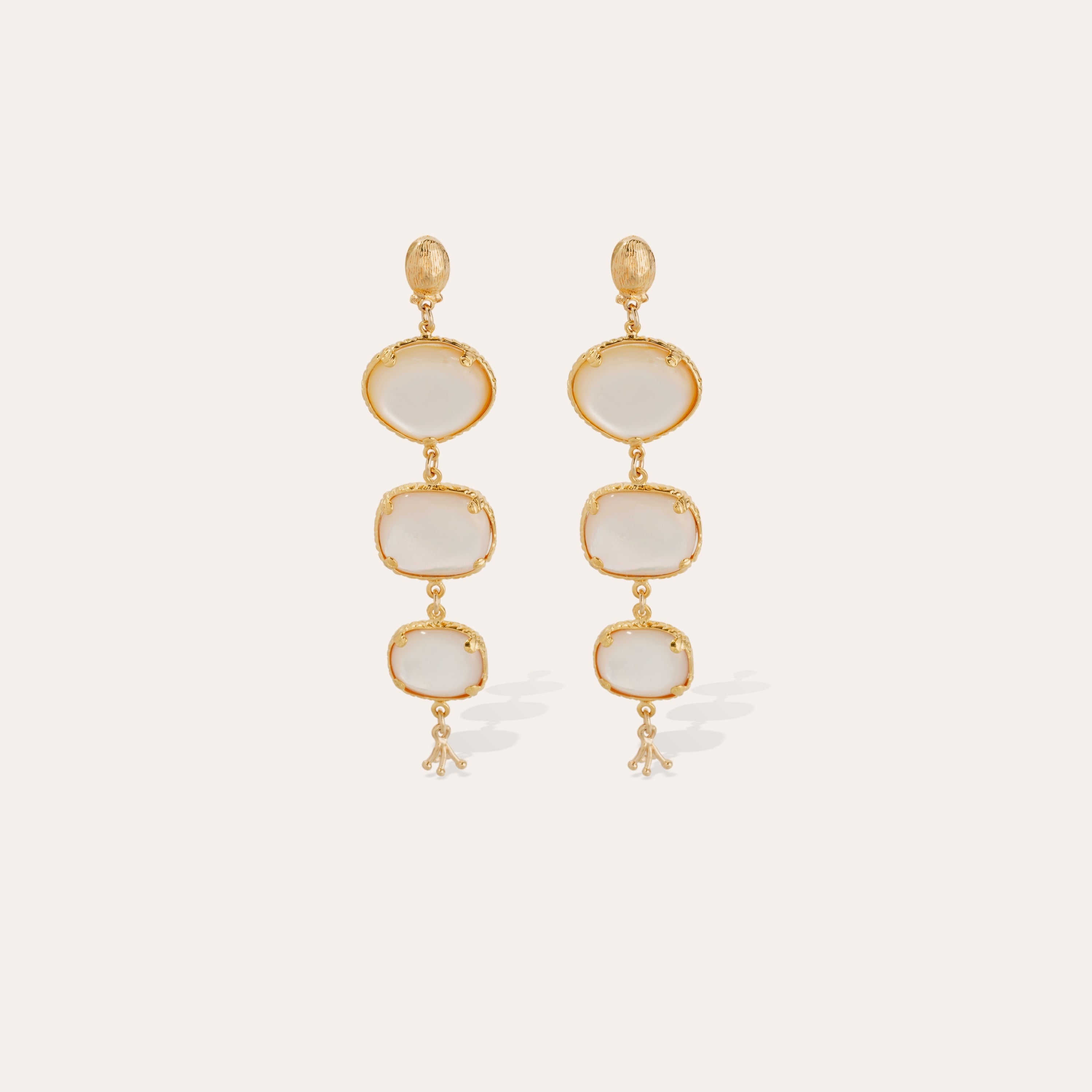 Silene Earrings | Gold