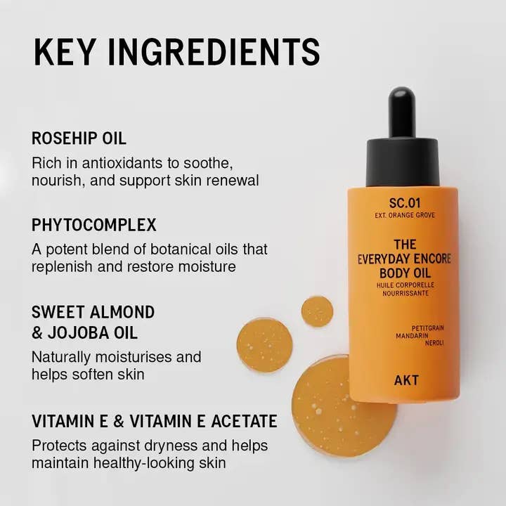 The Everyday Encore Body Oil | Orange Grove