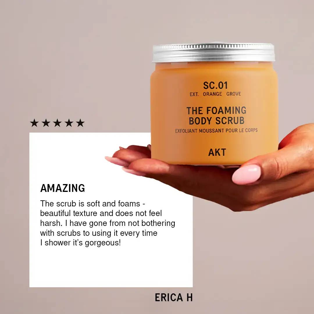 The Foaming Body Scrub | Orange Grove