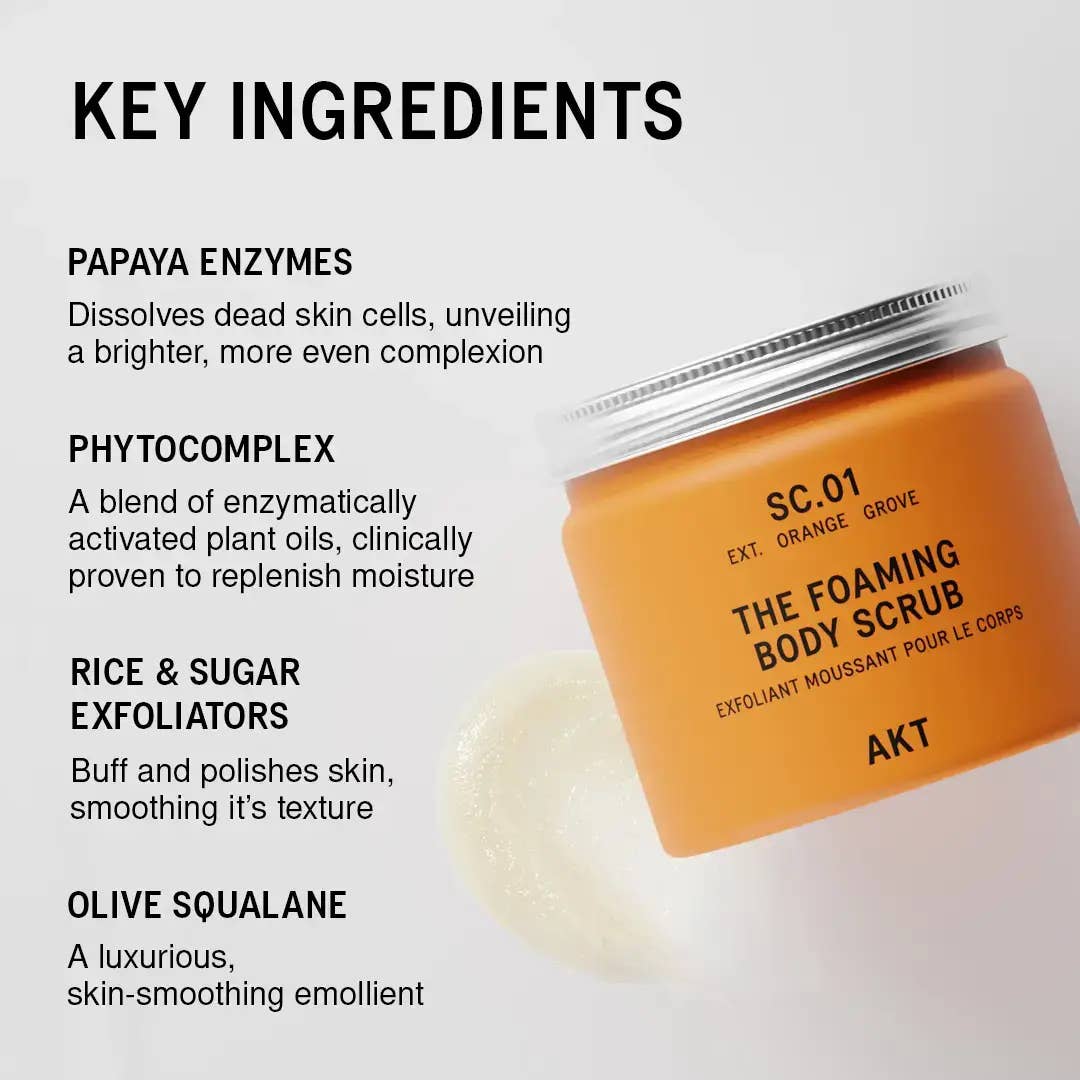 The Foaming Body Scrub | Orange Grove