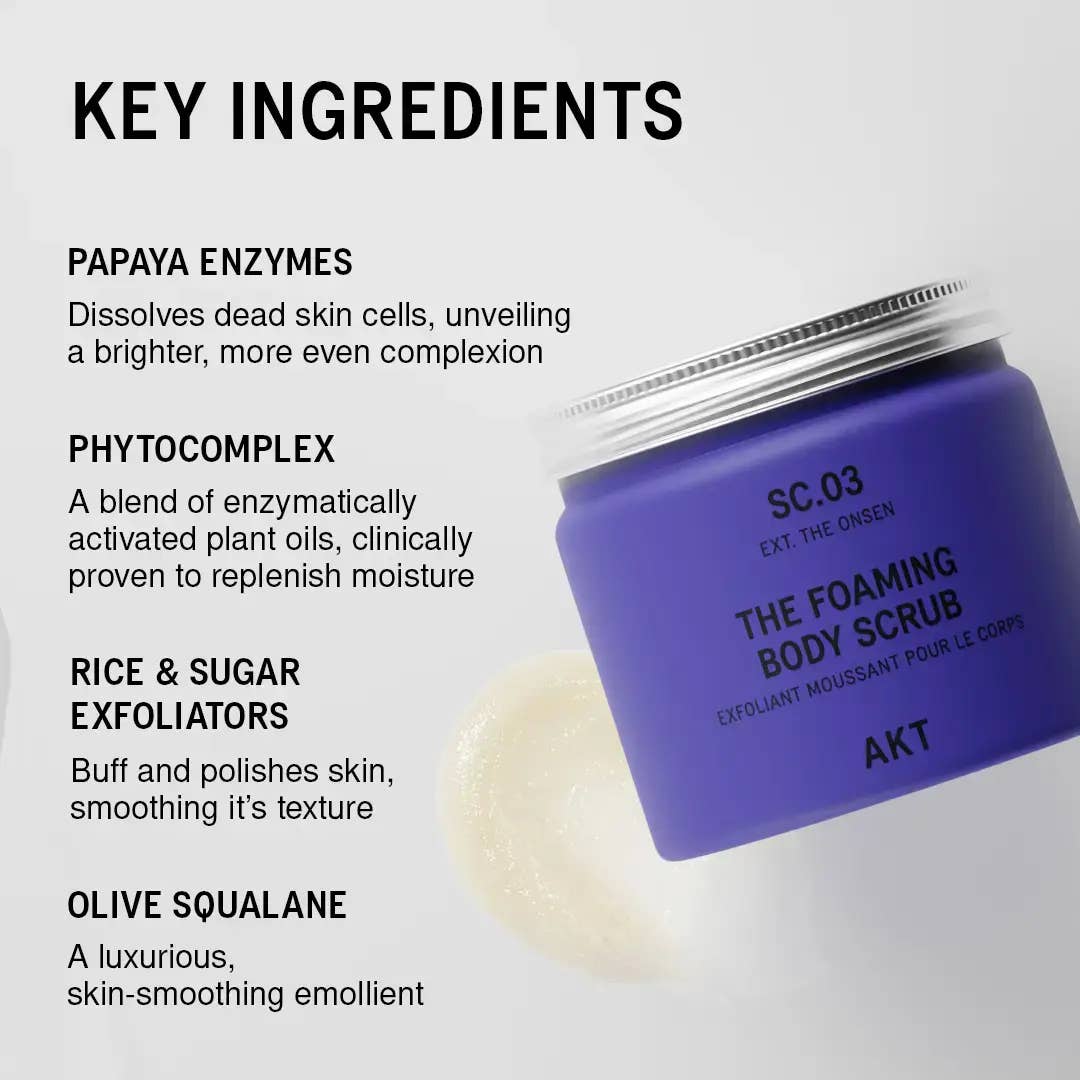 The Foaming Body Scrub | The Onsen