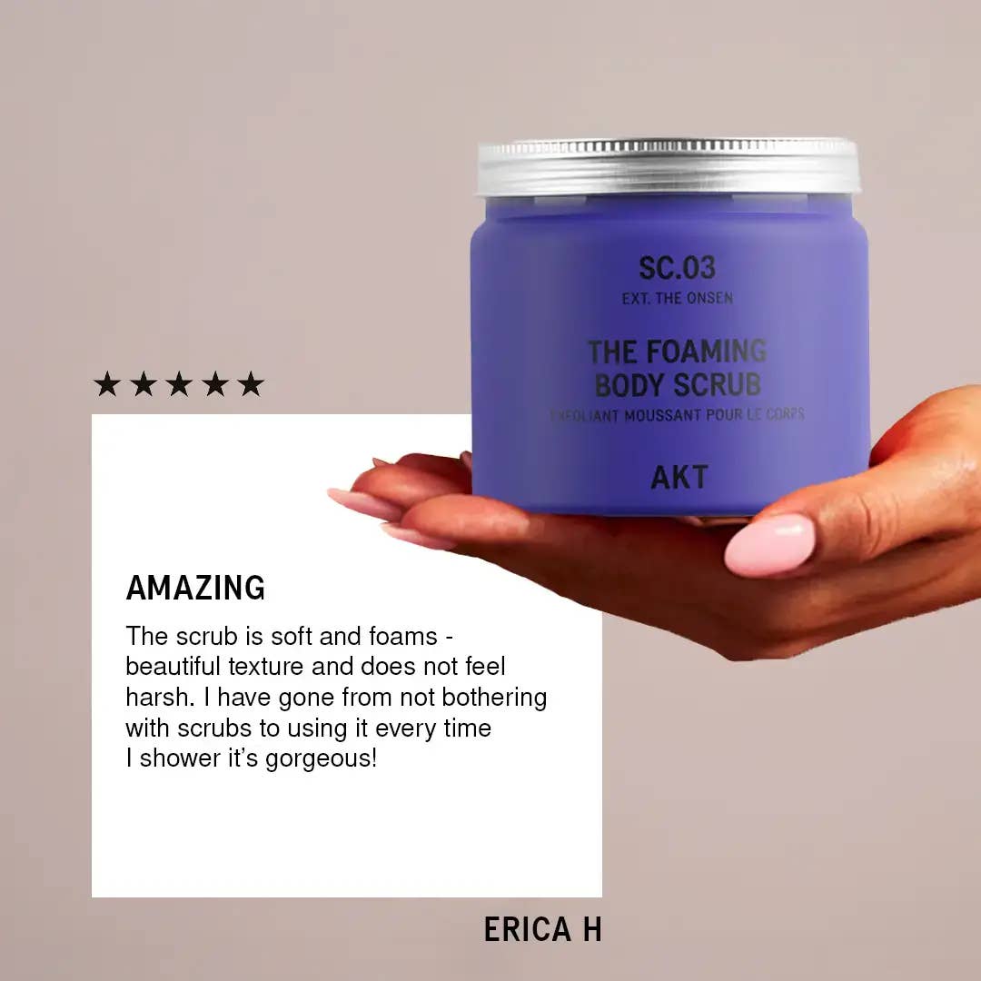 The Foaming Body Scrub | The Onsen