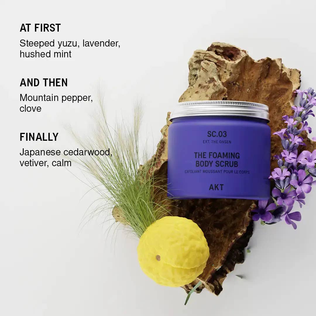The Foaming Body Scrub | The Onsen