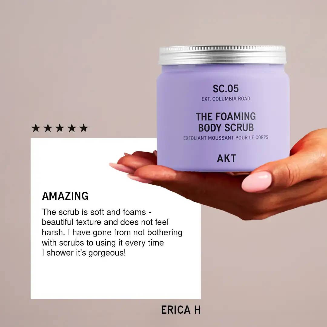 The Foaming Body Scrub | Columbia Road