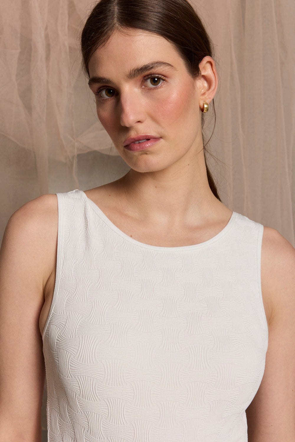 Tutti Stretch Bodysuit | White