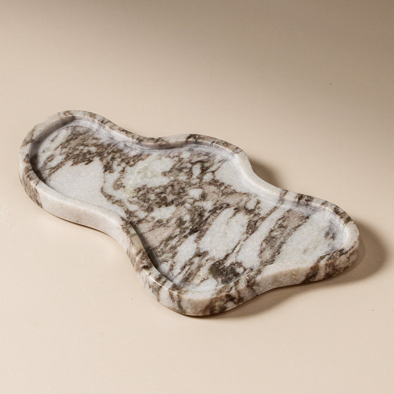 Whisper Marble Tray