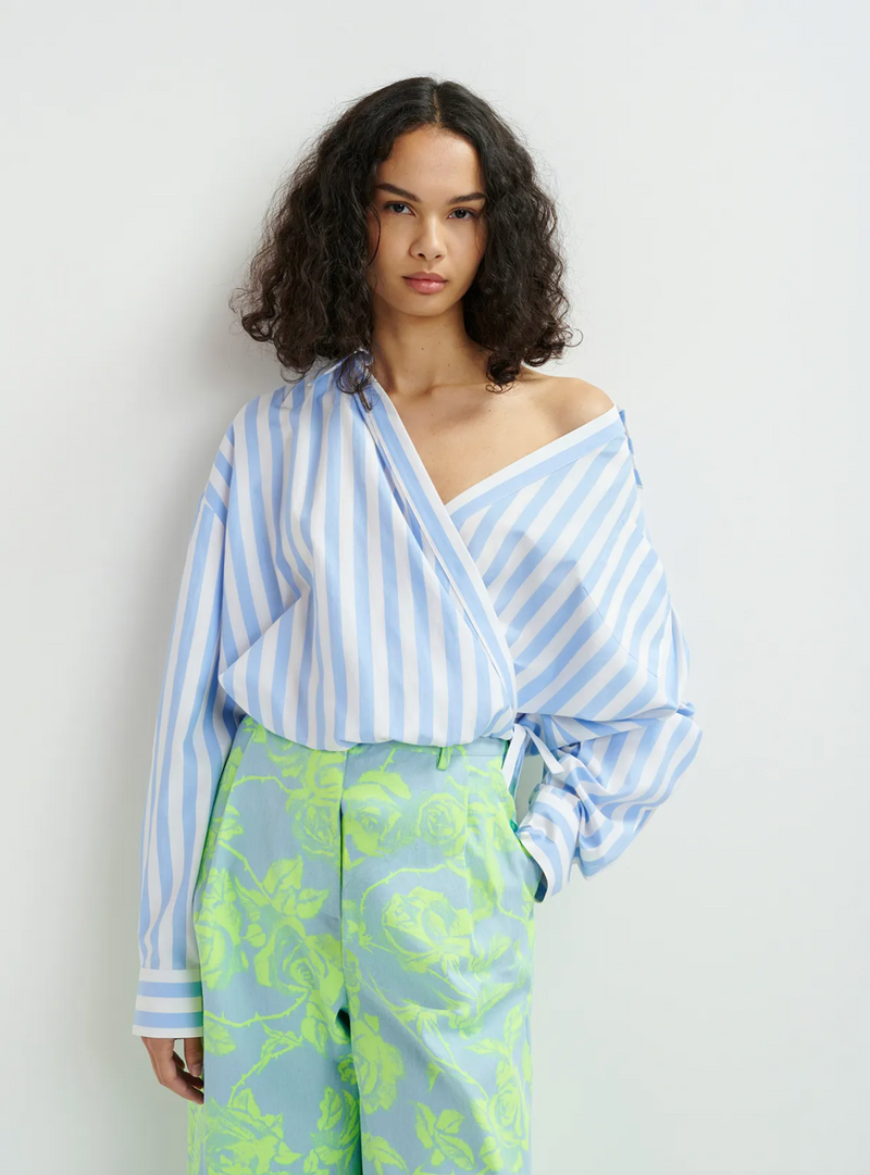 Wide Wrap Shirt