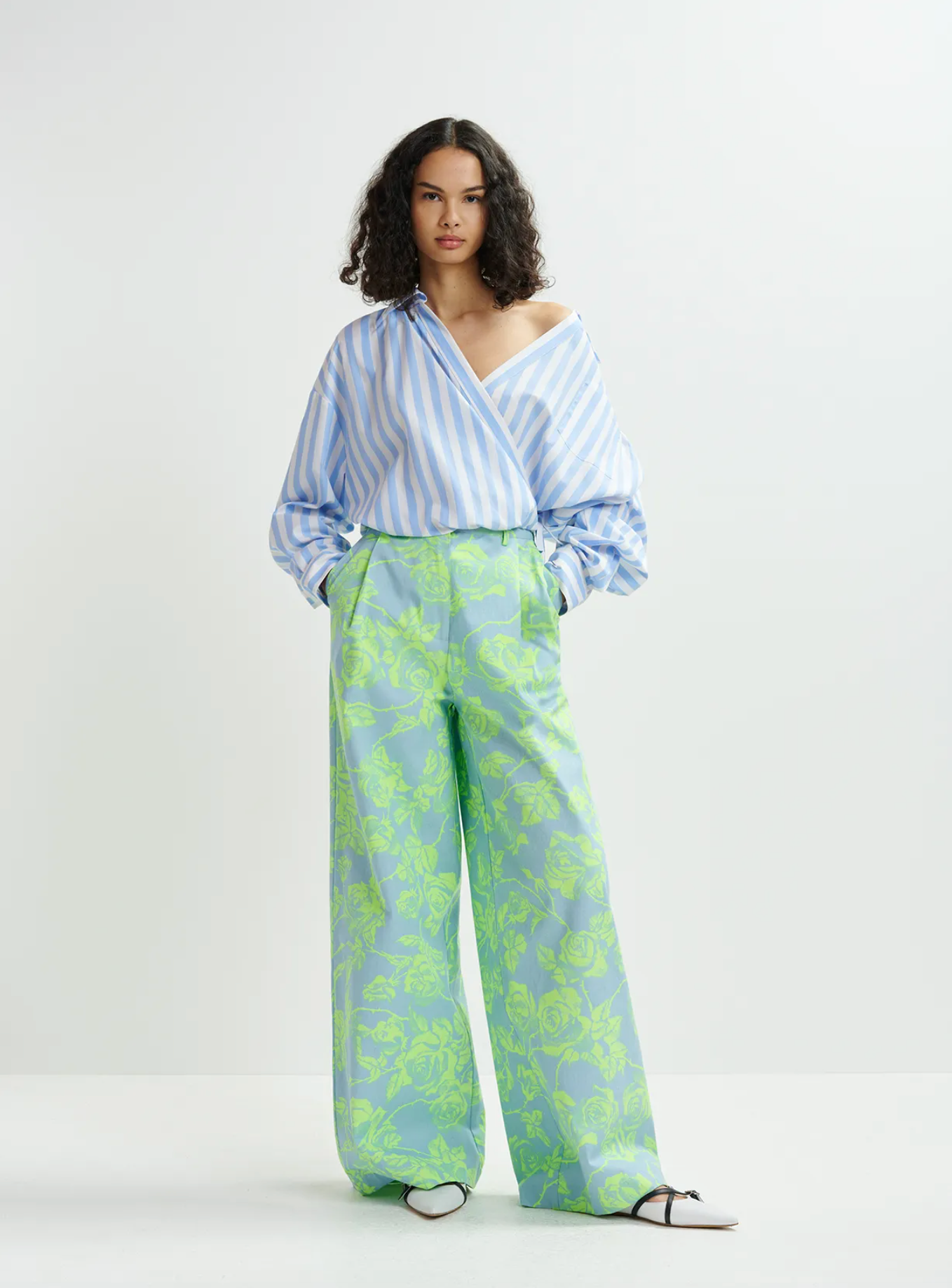 Wide Wrap Shirt