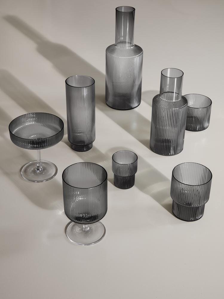 Ripple Small Glasses - set of 4