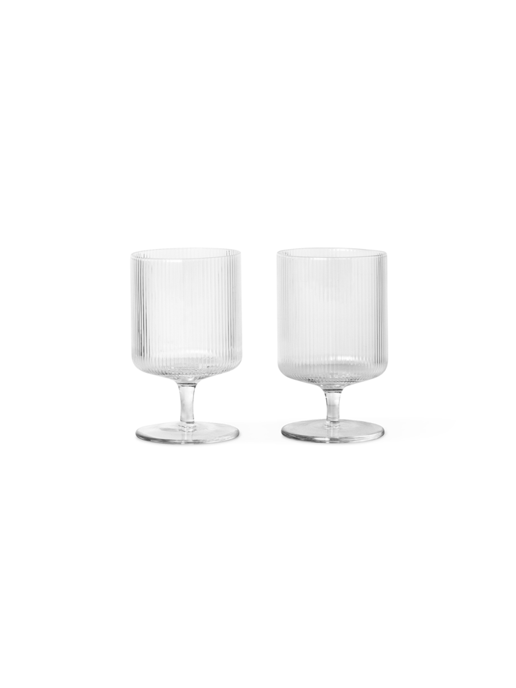 Ripple Wine Glasses - set of 2