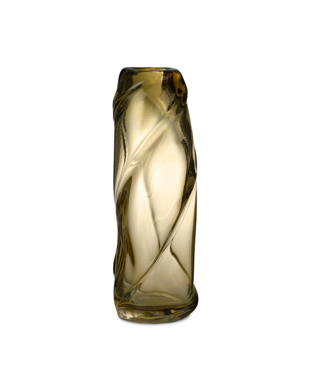 Water Swirl Vase | Light Yellow