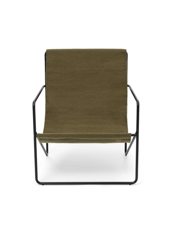 Desert Lounge Chair | Black/Olive
