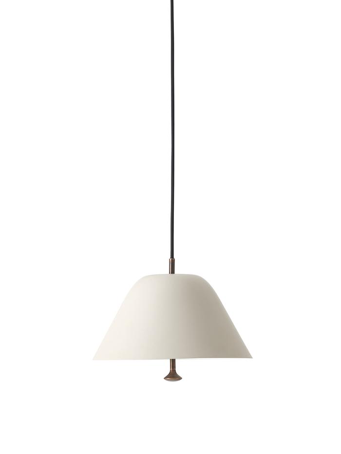 Levitate Pendant 28 | Grey Bronzed Brass