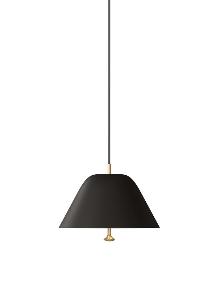 Levitate Pendant 28 | Black Brass