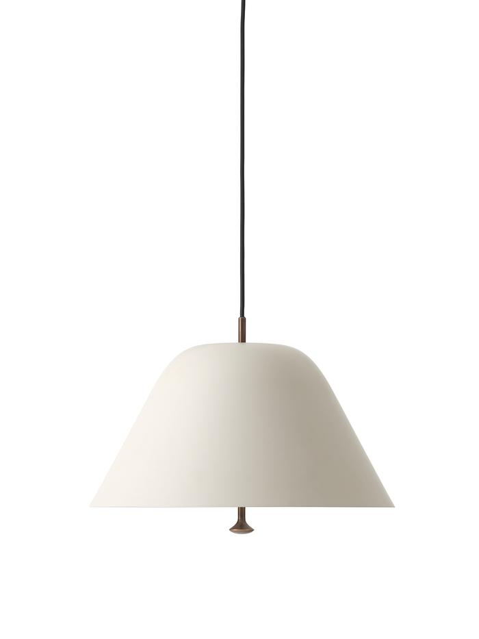 Levitate Pendant 40 | Grey Bronzed Brass