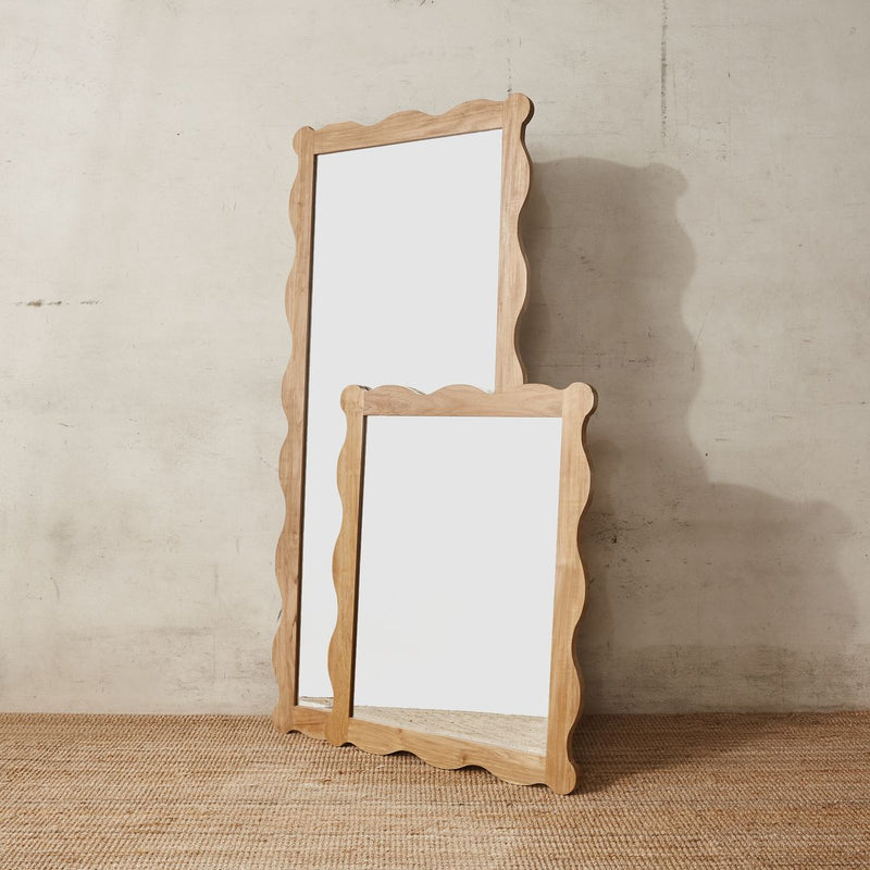 Audrey Floor Mirror | Natural