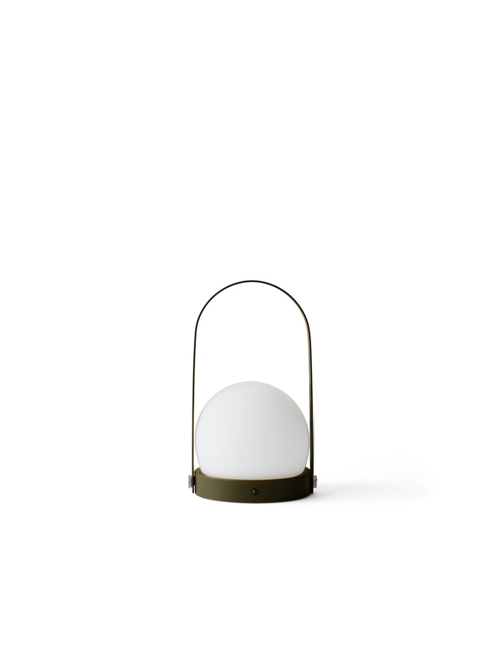 Carrie Table Lamp | Matte Olive