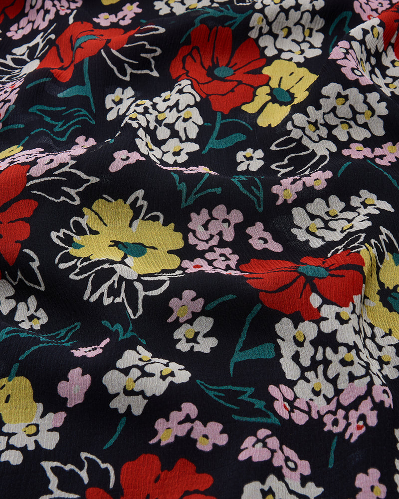 Valentina Skirt | Vintage Floral Black