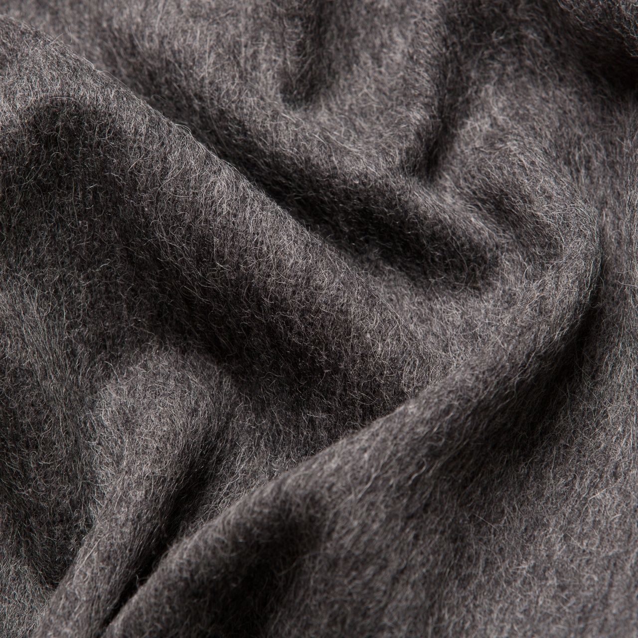Alpaca Throw | Charcoal