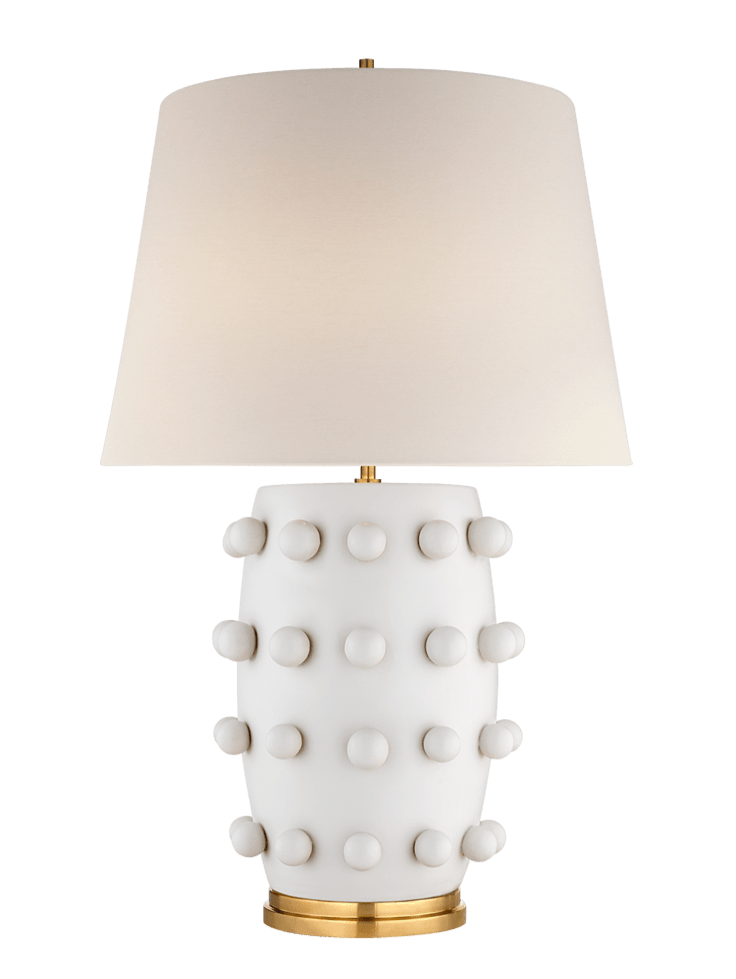 Kelly Wearstler Medium Linden Table Lamp| White
