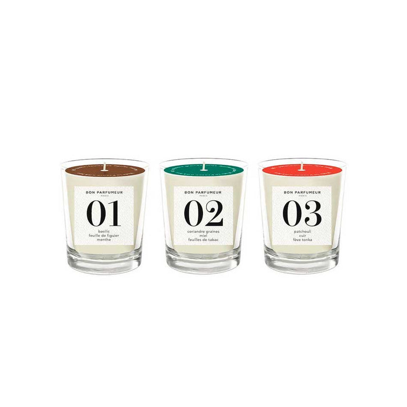Bon Parfumeur Mini Candle Set