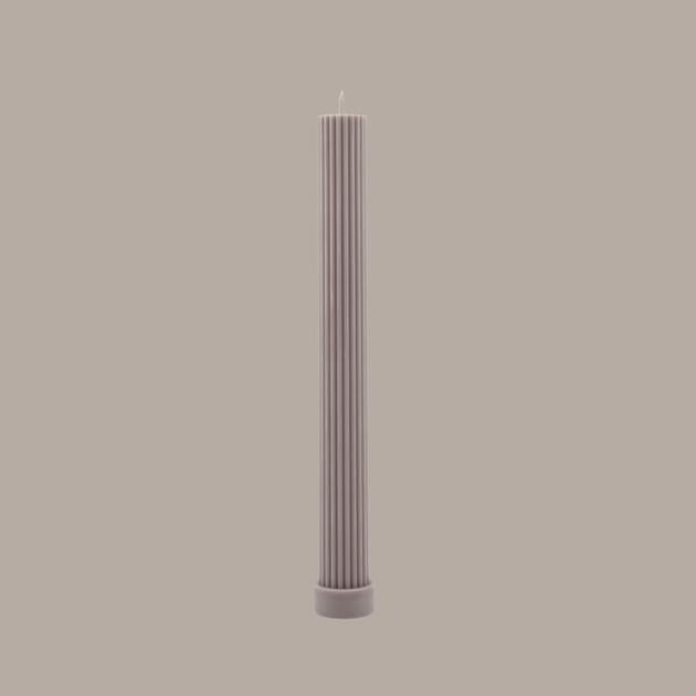 Column Pillar Candle - Beige