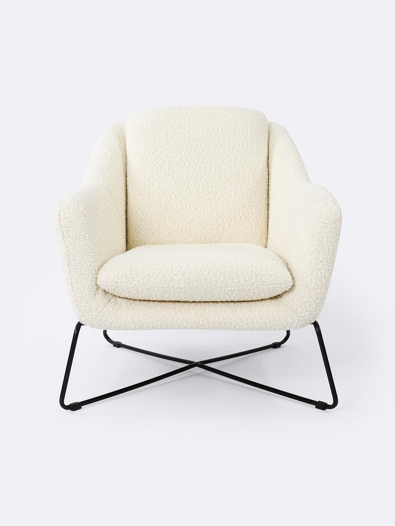 Masey Occasional Chair | Ivory