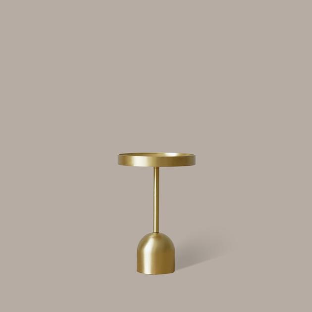 Fountain Brass Candle Holder- Medium