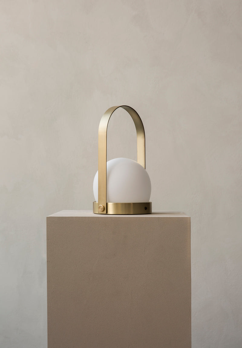 Carrie Table Lamp | Brushed Brass