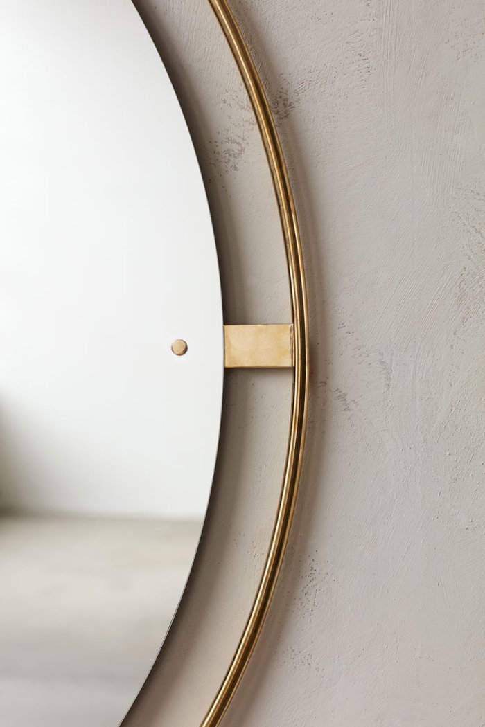 Nimbus Mirror 60 | Polished Brass
