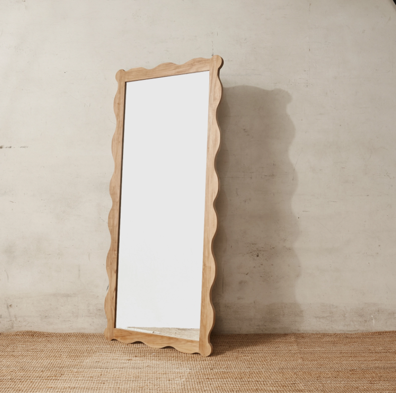 Audrey Floor Mirror | Natural