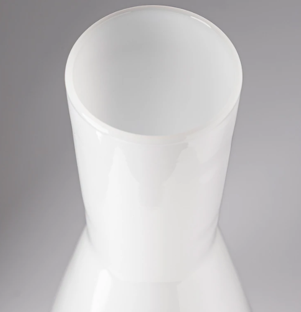 Glass Carafe | Jade White
