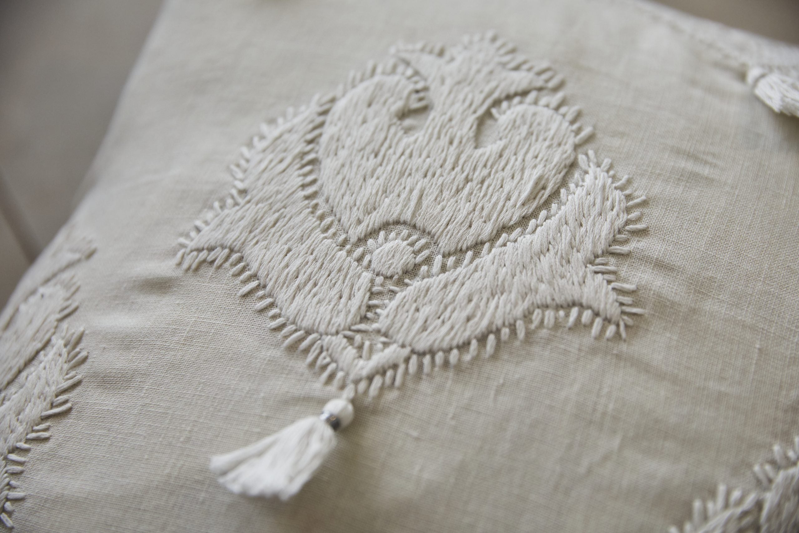 Bindie Hand Stitched Cushion