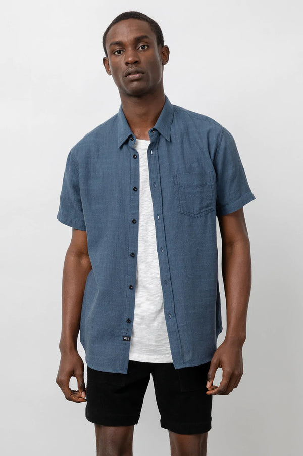 Fairfax Short Sleeve Shirt | Sea Blue