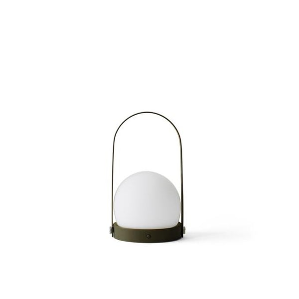 Carrie Table Lamp | Matte Olive
