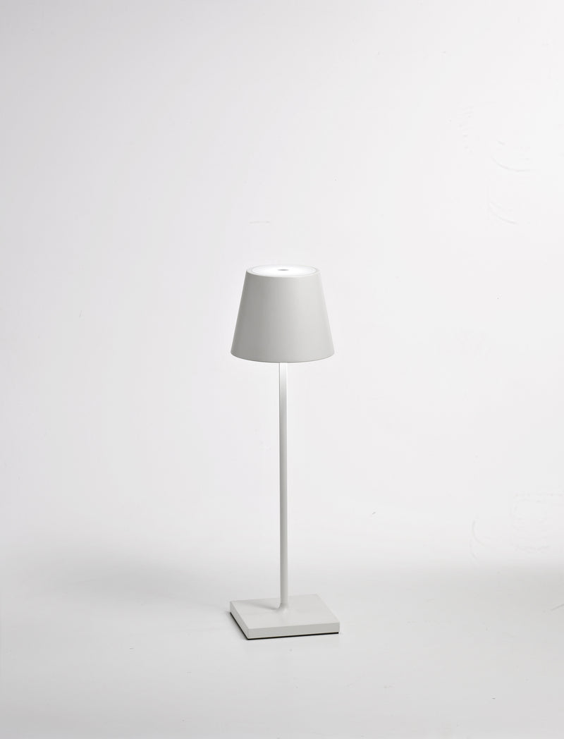 Poldina Touch Lamp | Matte White