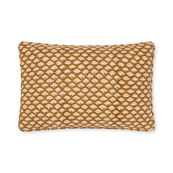 Naples Saffron Linen Cushion