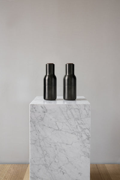 Plinth Tall | White Marble Carrara